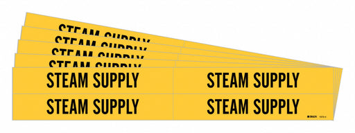 Pipe Marker Steam Supply PK5