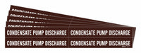 Pipe Marker Condensate Pump DischargePK5