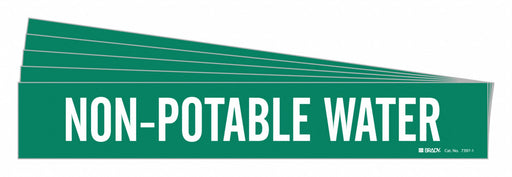 Pipe Marker Non-Potable Water PK5