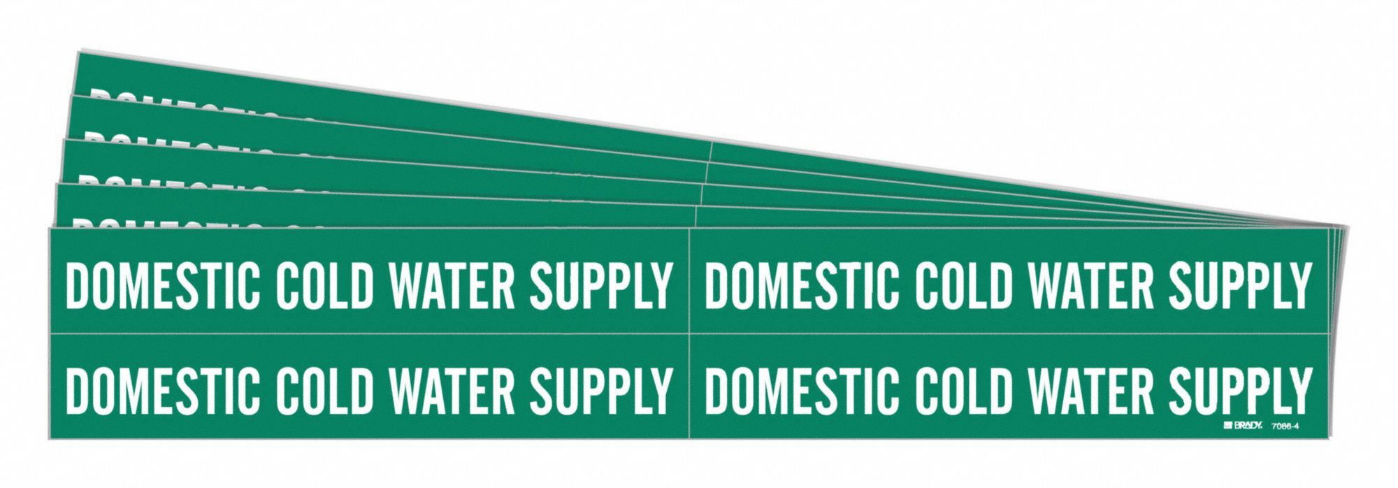 Pipe Marker Domestic Cold Water Sup. PK5