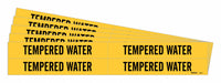 Pipe Marker Tempered Water PK5