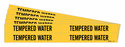 Pipe Marker Tempered Water PK5