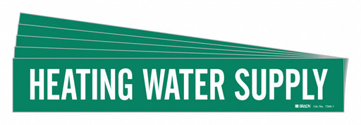 Pipe Marker Heating Water Supply PK5