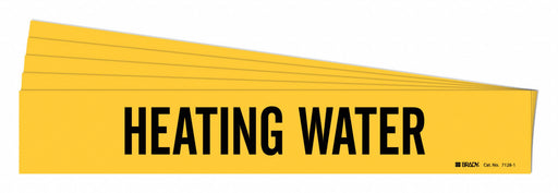 Pipe Marker Heating Water PK5