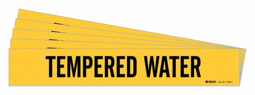 Pipe Marker Tempered Water PK5