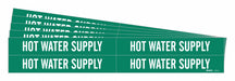 Pipe Marker Hot Water Supply PK5