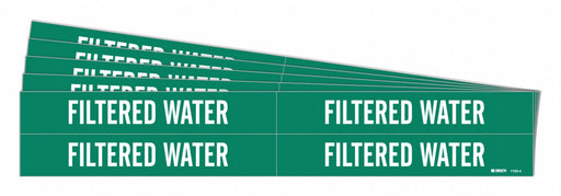 Pipe Marker Filtered Water PK5