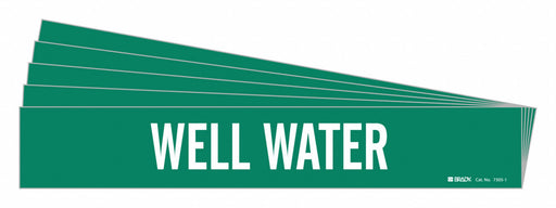 Pipe Marker Well Water PK5