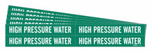 Pipe Marker High Pressure Water PK5