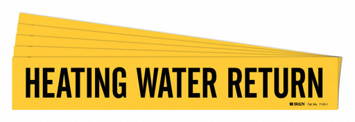 Pipe Marker Heating Water Return PK5