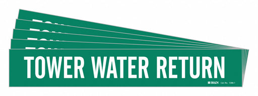 Pipe Marker Tower Water Return PK5