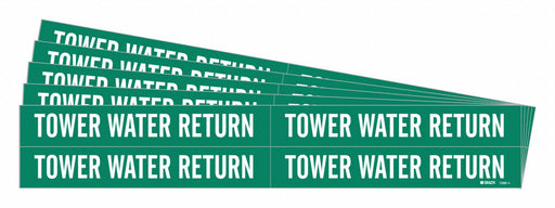 Pipe Marker Tower Water Return PK5