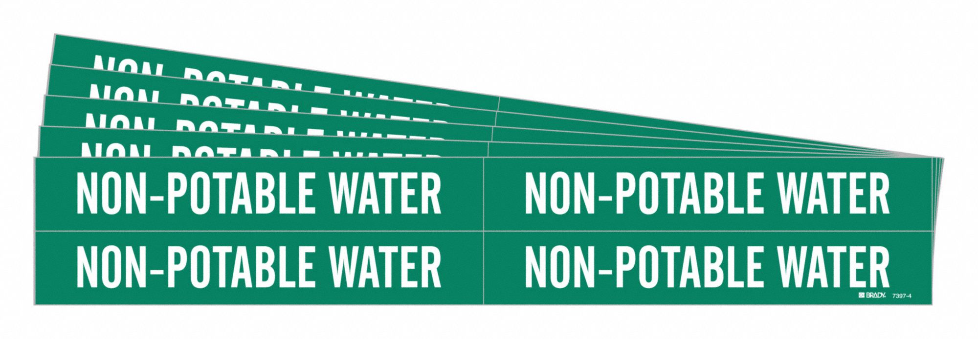 Pipe Marker Non-Potable Water PK5