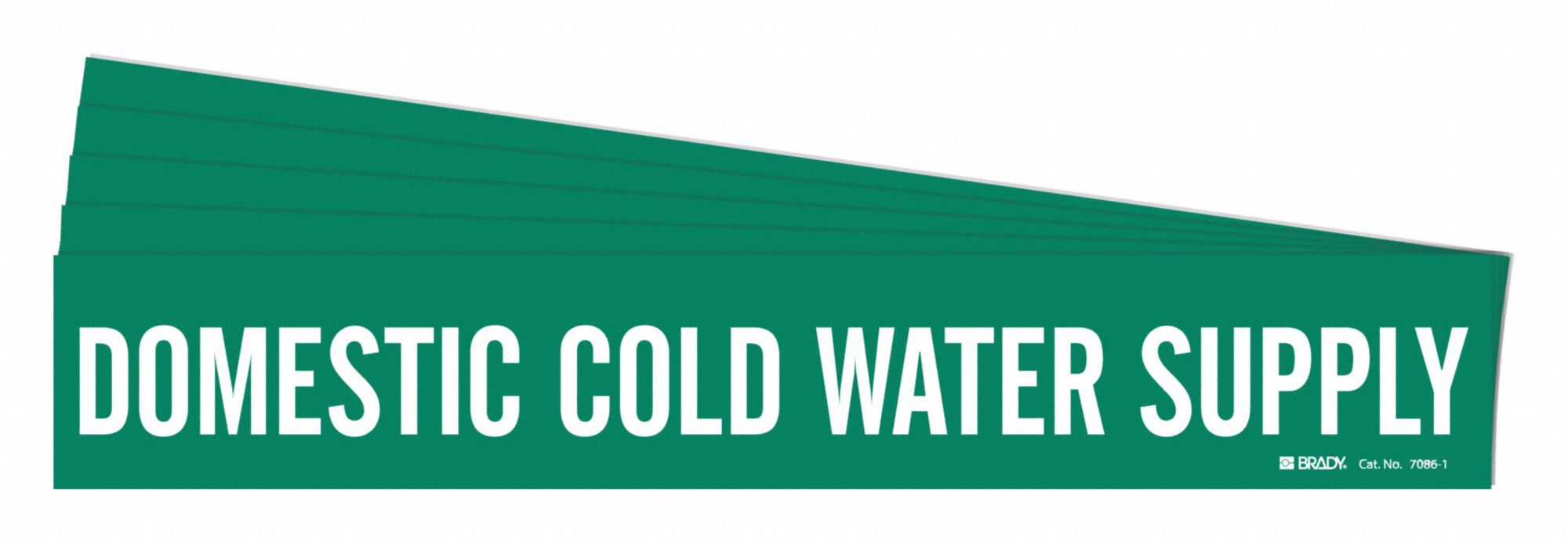 Pipe Marker Domestic Cold Water Sup. PK5