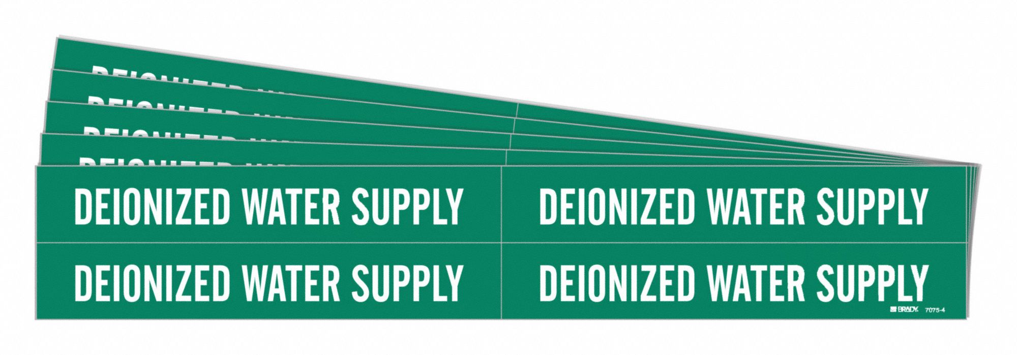 Pipe Marker Deionized Water Supply PK5