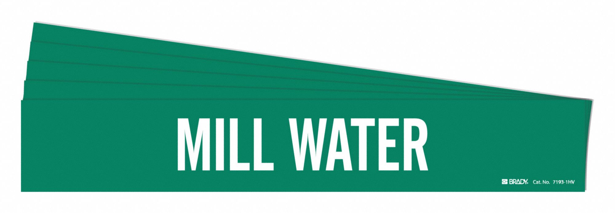 Pipe Marker White Mill Water PK5