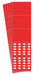 Pipe Marker Adhesive White No Legend PK5