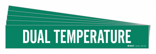 Pipe Marker White Dual Temperature PK5