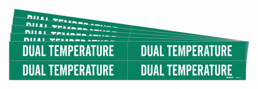Pipe Marker White Dual Temperature PK5