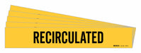 Pipe Marker Black Recirculated PK5