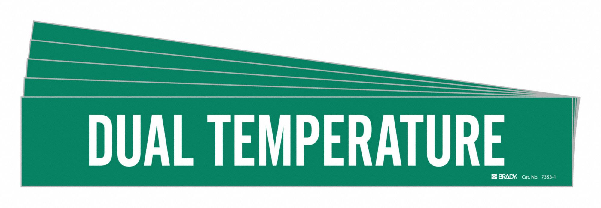 Pipe Marker White Dual Temperature PK5