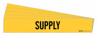 Pipe Marker Adhesive Black Supply PK5