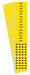 Pipe Marker Adhesive Black Valve PK5