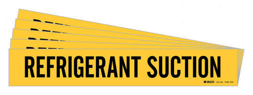 Pipe Marker Blck Refrigerant Suction PK5