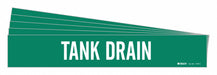 Pipe Marker White Tank Drain PK5