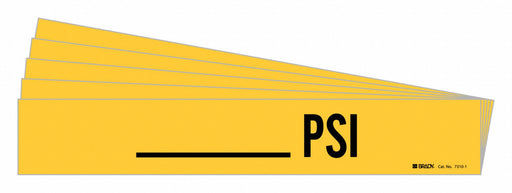Pipe Marker Adhesive Black PSI PK5