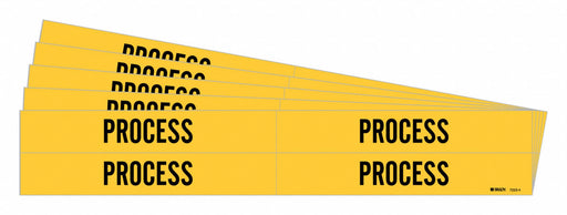 Pipe Marker Adhesive Black Process PK5