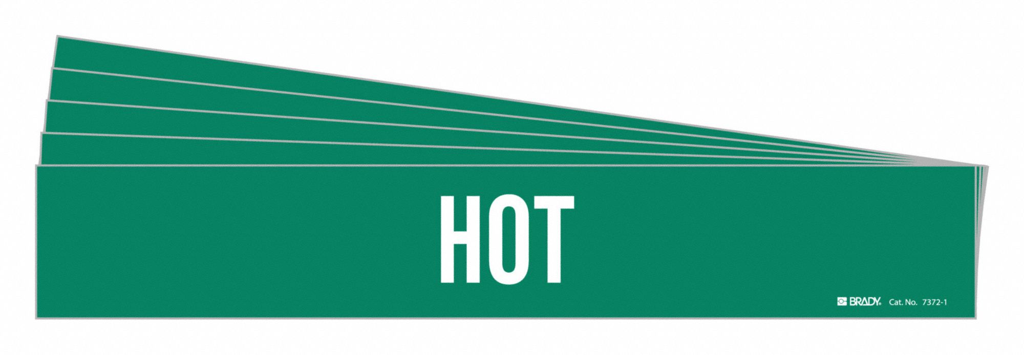 Pipe Marker Adhesive White Hot PK5