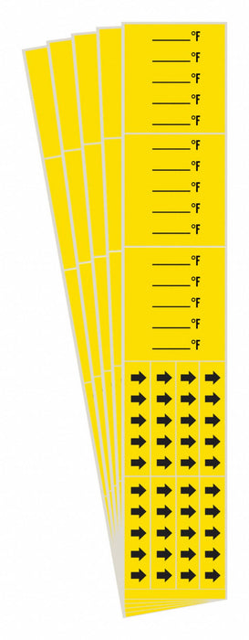 Pipe Marker Adhesive Black F PK5