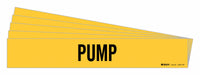 Pipe Marker Adhesive Black Pump PK5