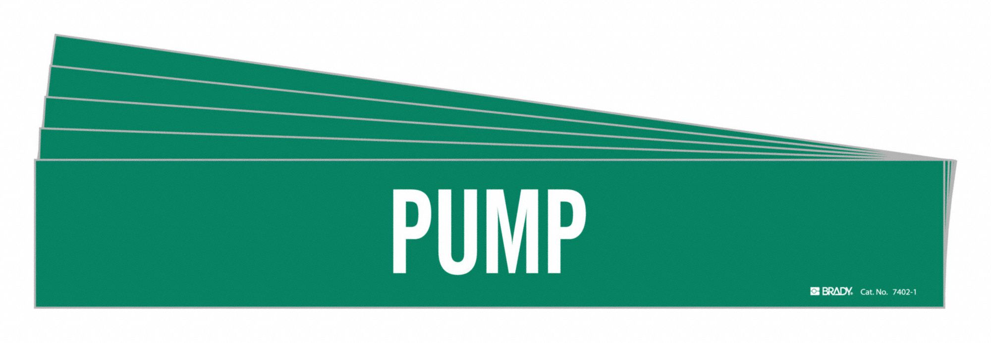 Pipe Marker Adhesive White Pump PK5