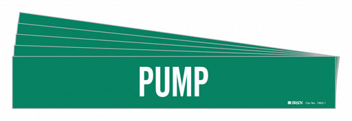 Pipe Marker Adhesive White Pump PK5