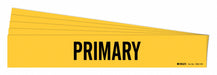 Pipe Marker Adhesive Black Primary PK5