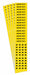 Pipe Marker Black Sanitary Waste PK5