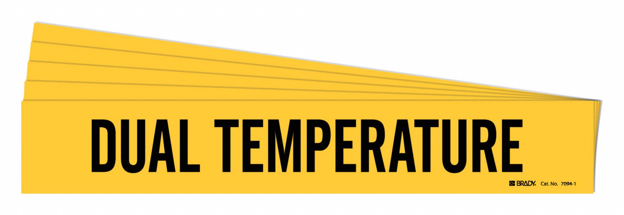 Pipe Marker Black Dual Temperature PK5