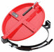 Drum Lid Red Steel 20.5 in L