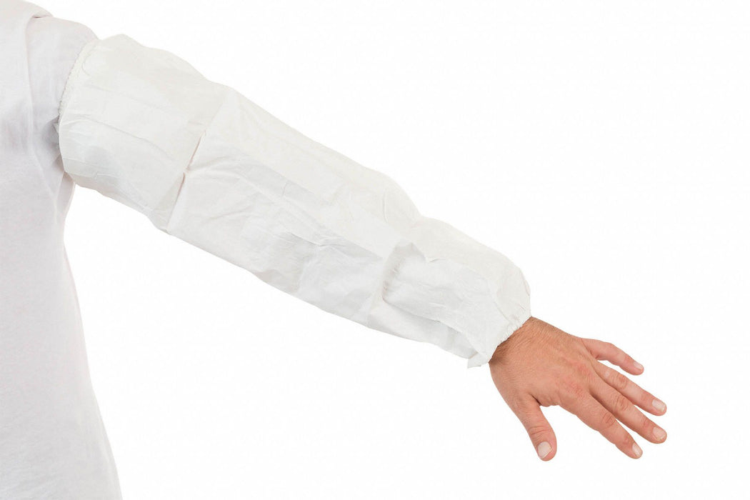 Disposable Microporous Sleeves Wht PK200