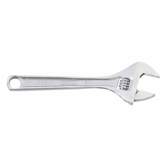 Adjustable Wrench Ergonomic Satin Chrome