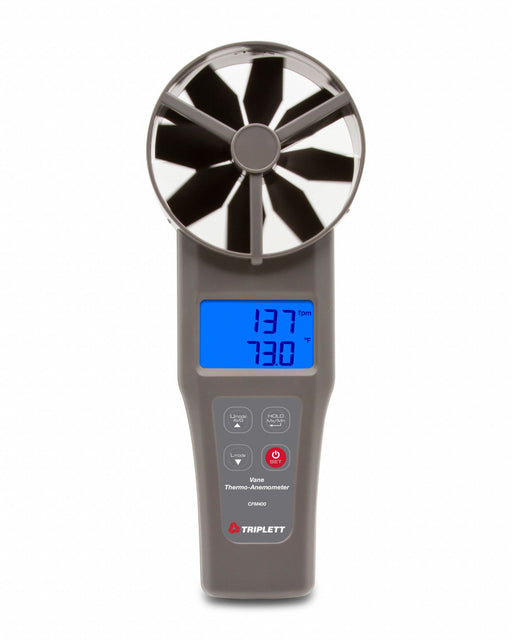Anemometer 40 to 5 900fpm 32 to 122F