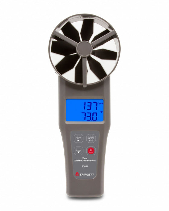 Anemometer 40 to 5 900fpm 32 to 122F