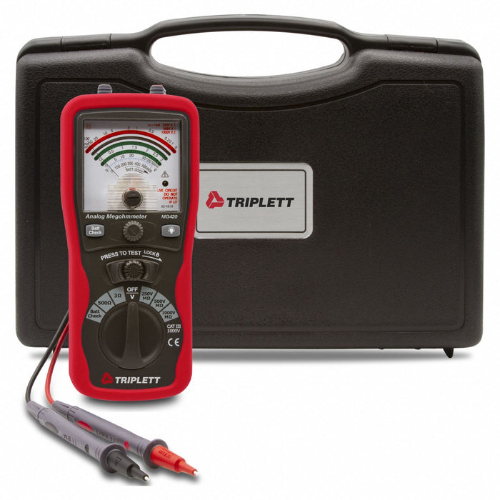 Insulation Tester 250/500/1000V Analog