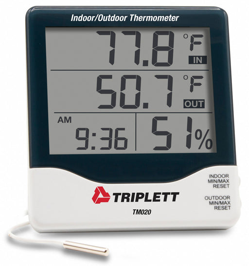 Indoor/Outdoor Temperature Indicator