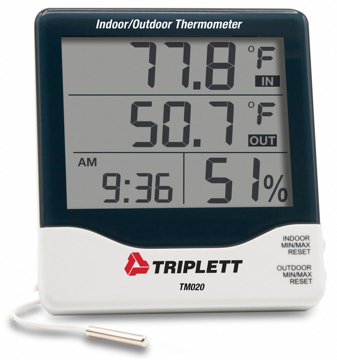 Indoor/Outdoor Temperature Indicator