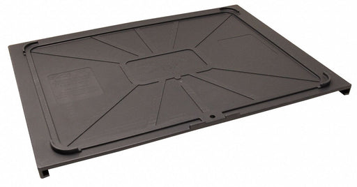 Lid 18.5 in W Plastic Gray