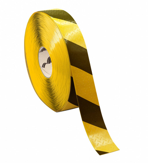 Floor marking Black/Yellow 2inx2in Roll