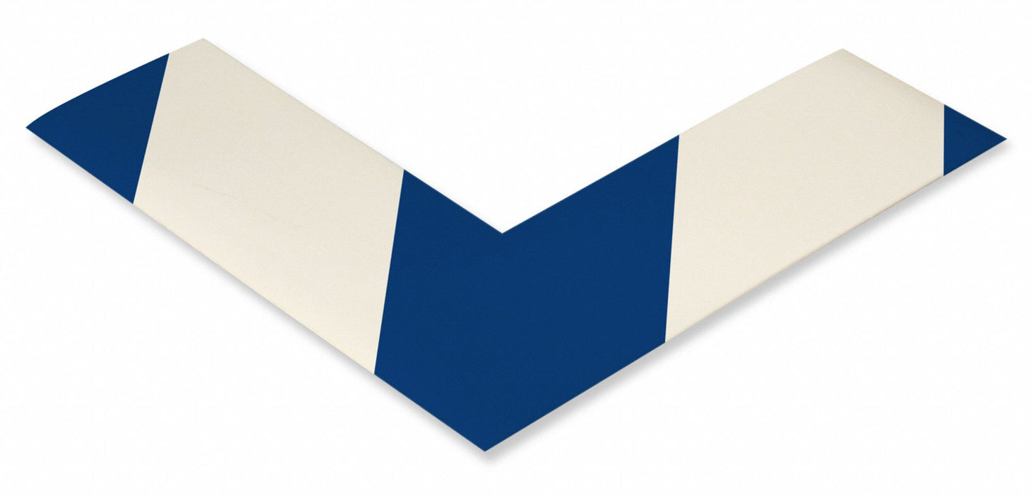 K3729 Floor marking Blue/White 2inx6in L PK100